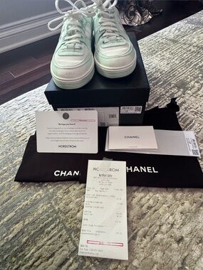 Chanel Sneakers Size 9  40 EUR Full Set